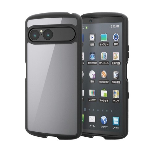 Xperia10VIIケース 衝撃吸収 黒