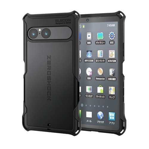 Xperia10VIIケース ゼロショック 黒