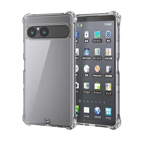 Xperia10VIIケース ゼロショック クリア