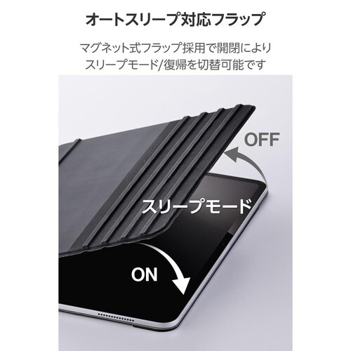 iPadProケース M4 ドローイング ブラック