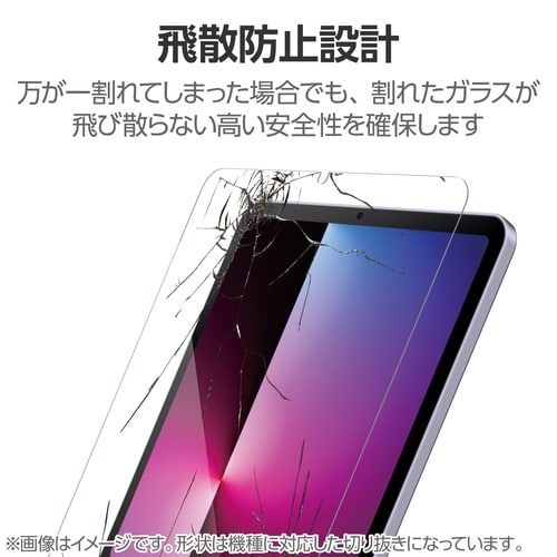iPadminiガラスフィルムA17ツール付高透明