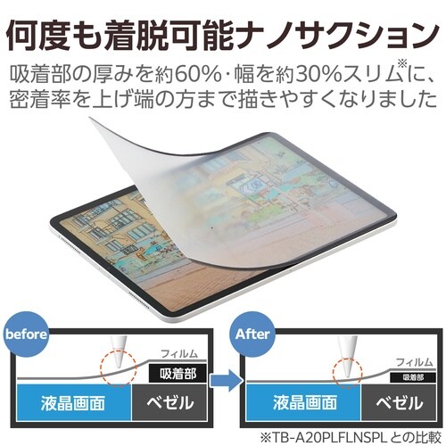 iPadminiフィルム A17 着脱式 上質紙