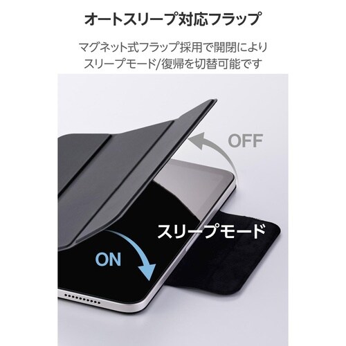 iPadminiケース 超薄型 ブラック
