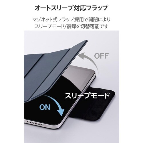 iPadminiケース 超薄型 ネイビー
