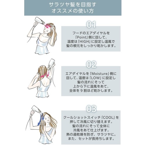 ハンドドライヤー マイナスイオン バイオレット