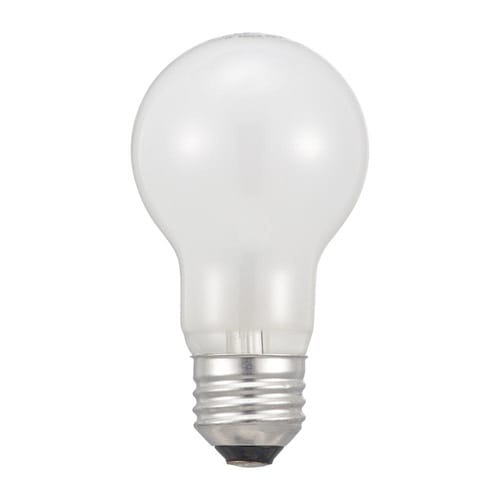 長寿命シリカ電球60W 2P