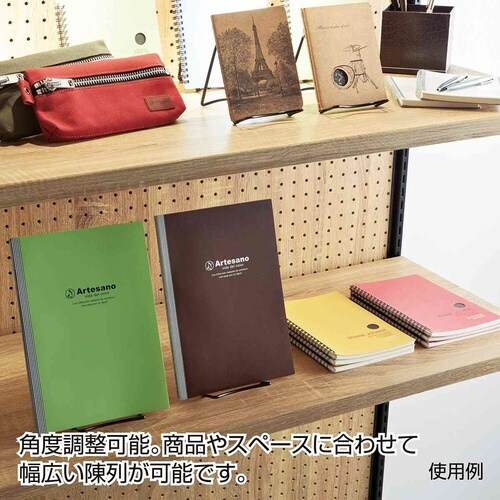 可動式ワイヤーギフトスタンド 小 黒 3個×2