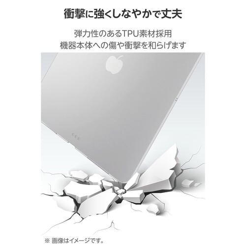 iPadAirケース M3 ソフト 軽量 クリア