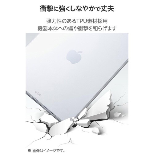 iPadProケース M4 軽量 クリア