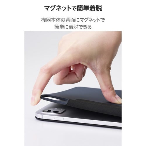 iPadProケース M4 超薄型 ネイビー