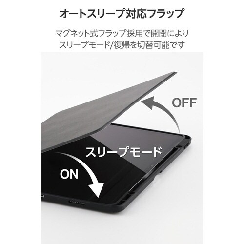iPadAirケース M3 360度回転 ブラック
