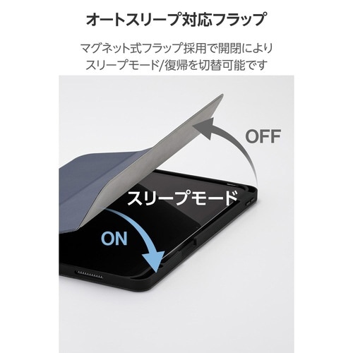 iPadAirケース M3 衝撃吸収 ネイビー