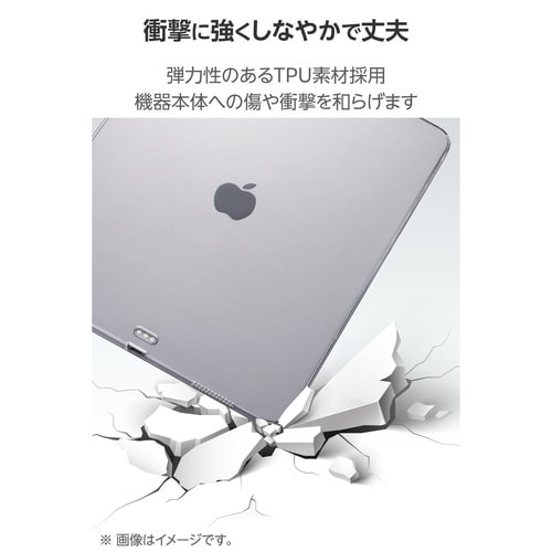 iPadAirケース M3 ソフト 軽量 クリア