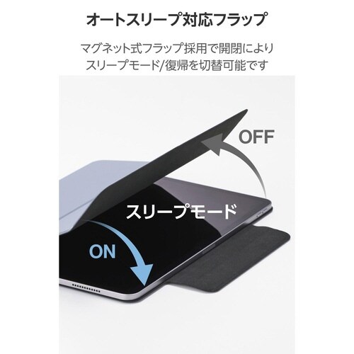 iPadAirケース M3 超薄型 ブルー