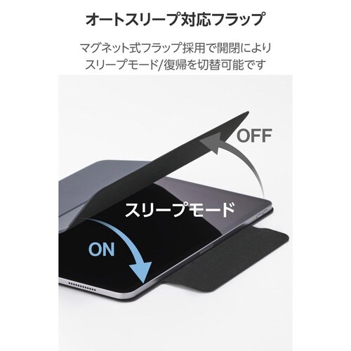 iPadAirケース M3 超薄型 ネイビー