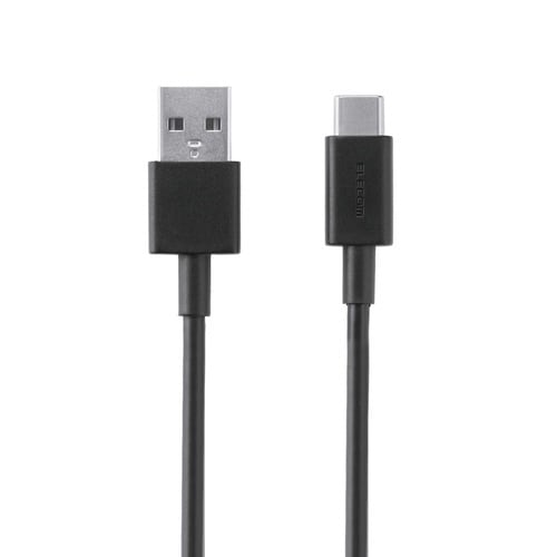 USB−Cケーブル A−C 0.5m 充電転送 黒