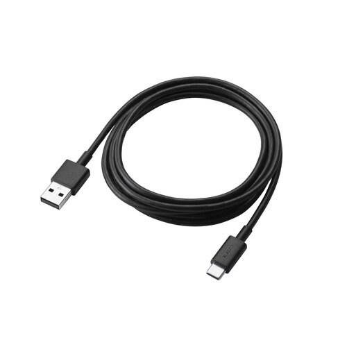 USB−Cケーブル A−C 1.5m 充電転送 黒