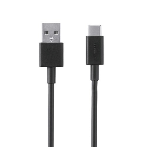 USB−Cケーブル A−C 1.5m 充電転送 黒