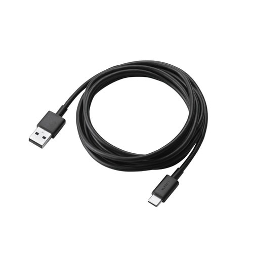 USB−Cケーブル A−C 2m 充電転送 黒