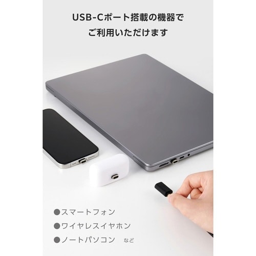 着脱式マグネットケーブル C−C 1m 60W 黒