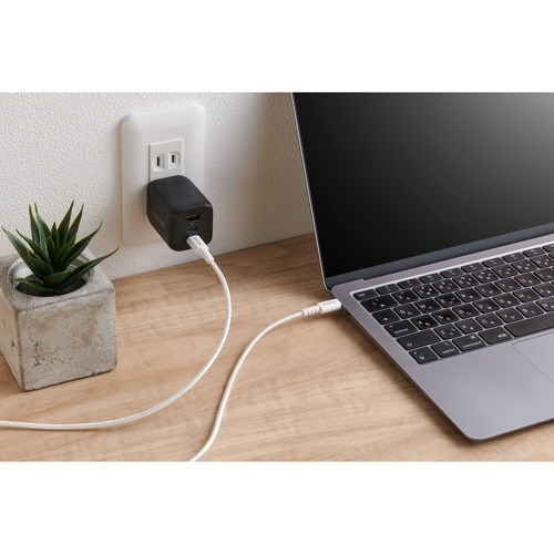 高耐久ケーブル C−C 1m 60W 認証品 白