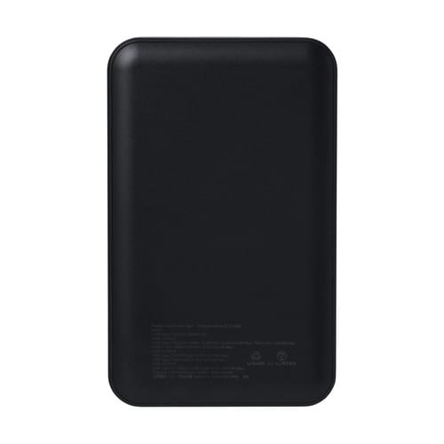 モバイルバッテリー10000mAh ケーブル付 黒