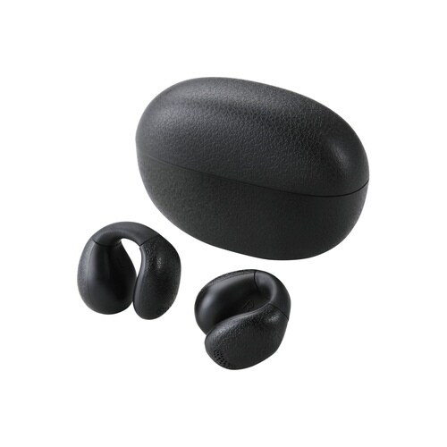 Bluetoothイヤホン イヤーカフ型 ブラック