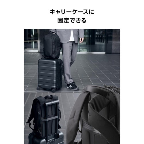 リュック 14L 高耐久 MNL 撥水 ブラック