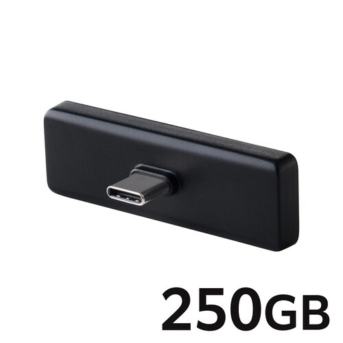 外付けSSD 250GB USB−C グレー