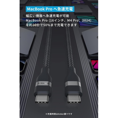 USB−C&USB−Cケーブル1.8M