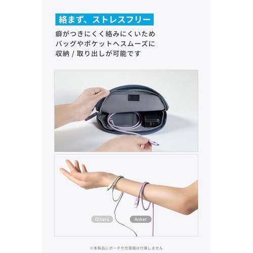 USB−C&USB−Cケーブル1.8M