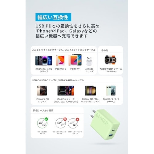 Charger(20W 2−port)