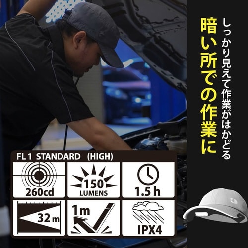 LED USBキャップライト M150