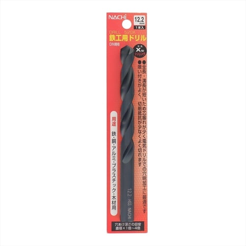ナチ鉄工ドリルシンニング(1本入り)12.2mm