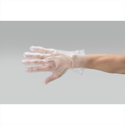 M−45 ポリエチ手袋 絞型 外エンボス S