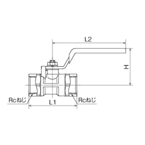 FS−15 FS型ボールバルブ 1/2