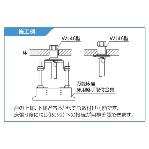 1/2x13床取出アダプタ