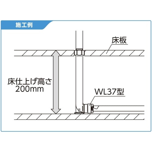 Rc1/2x13座付Lエルボ