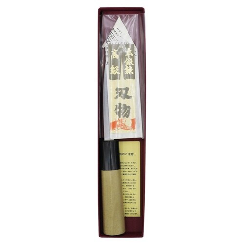 則正 出刃120mm 水牛 シノギ柄 赤箱