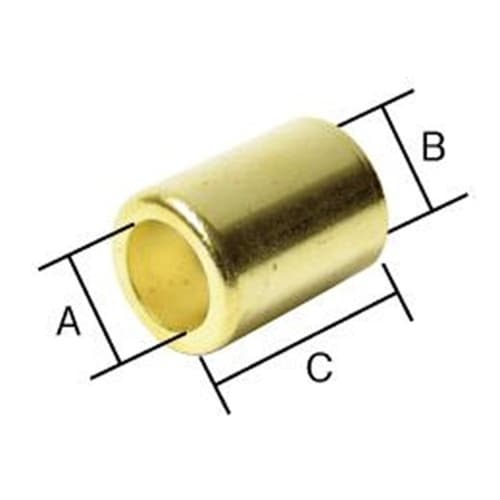 ON302S カシメキャップ(真鍮)φ10