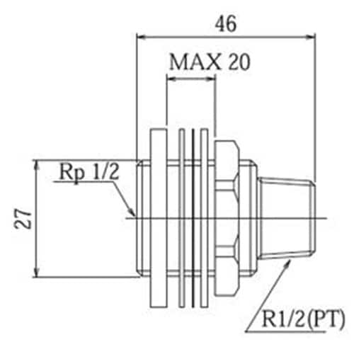 OK613 ユニット継手調整式 13