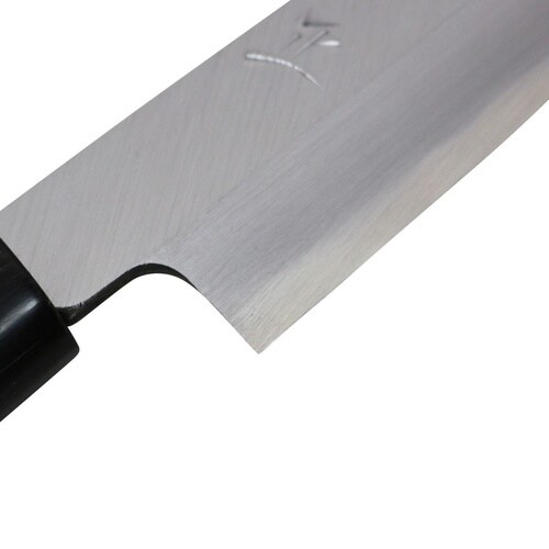 則正 柳刃180mm 水牛 シノギ柄 赤箱