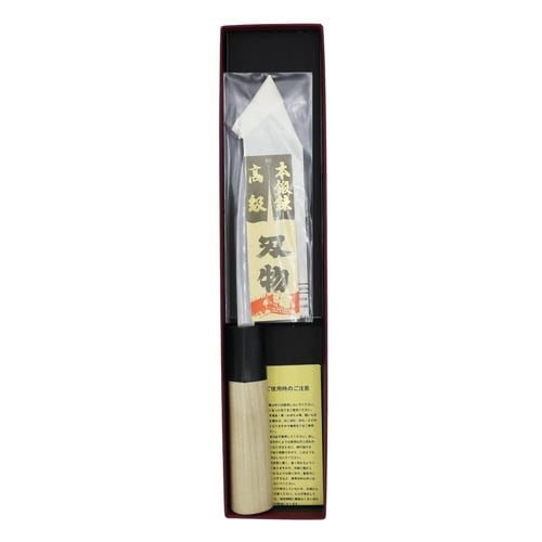 則正 出刃135mm 水牛 シノギ柄 赤箱