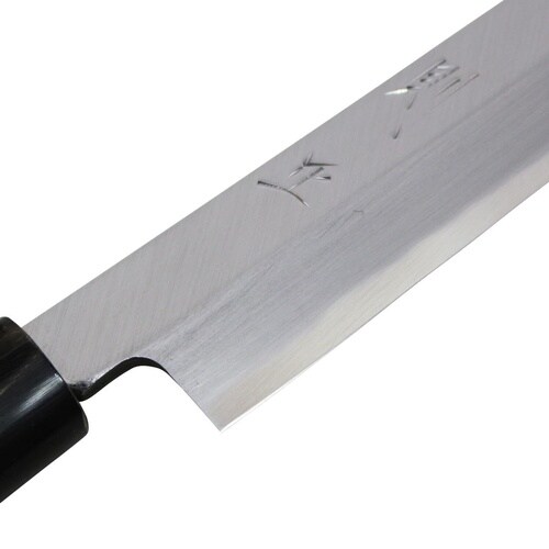 則正 柳刃240mm 水牛 シノギ柄 赤箱