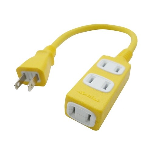 ショートタップ ストレート三ツ口 30cm