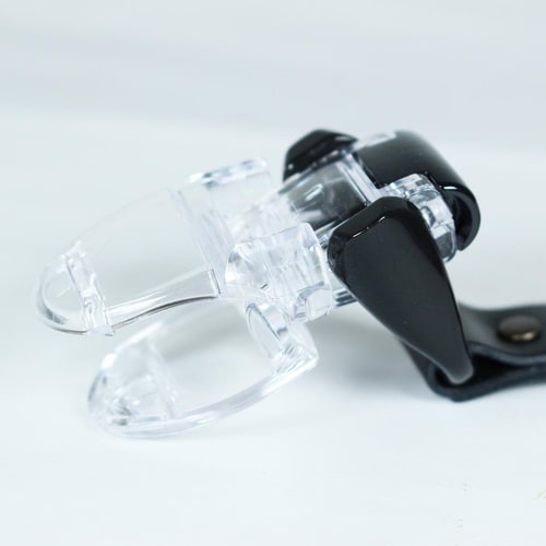 ALホルダー 黒 カラビナxクリップ