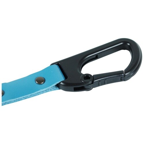 ALホルダー 青 カラビナxクリップ