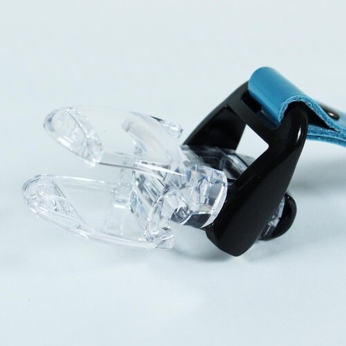 ALホルダー 青 カラビナxクリップ