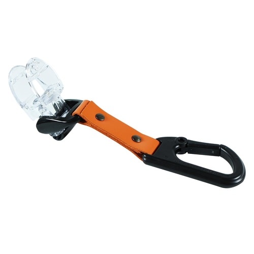 ALホルダー 橙 カラビナxクリップ