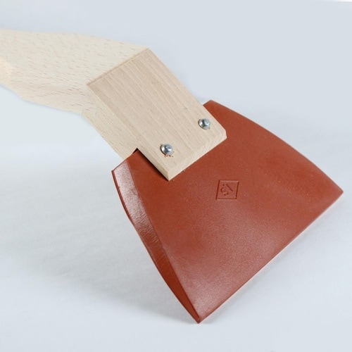 ゴムヘラ長柄 曲り型